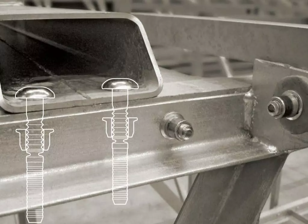 Aplicações de rebites lockbolt