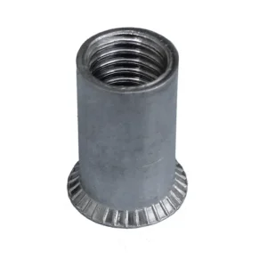 Cabeça escareada de aço carbono Corpo redondo