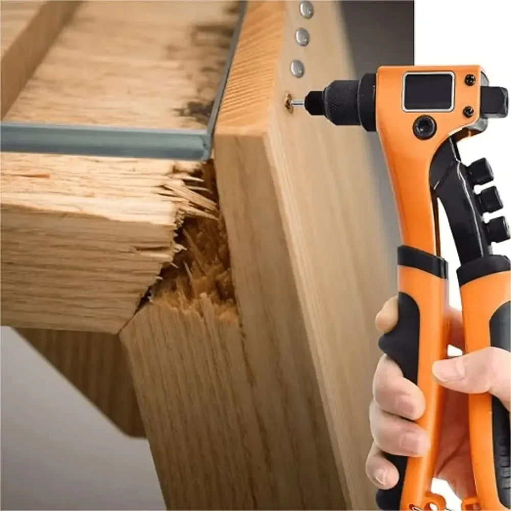 Utilização eficaz de ferramentas de porca de rebite manual