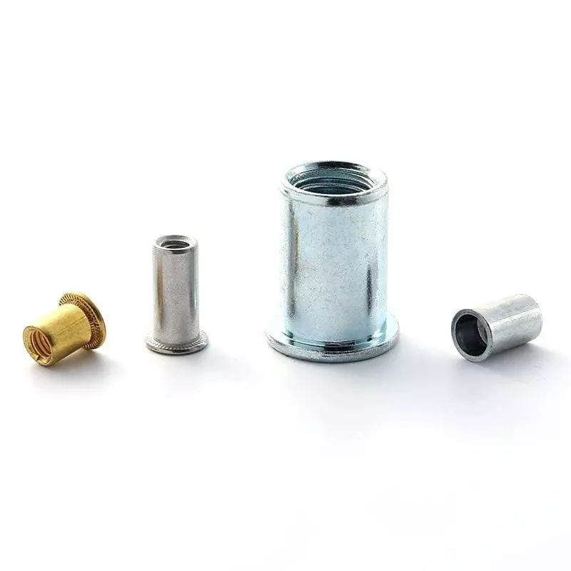 Materiais Tipos de porcas de rebite redondas