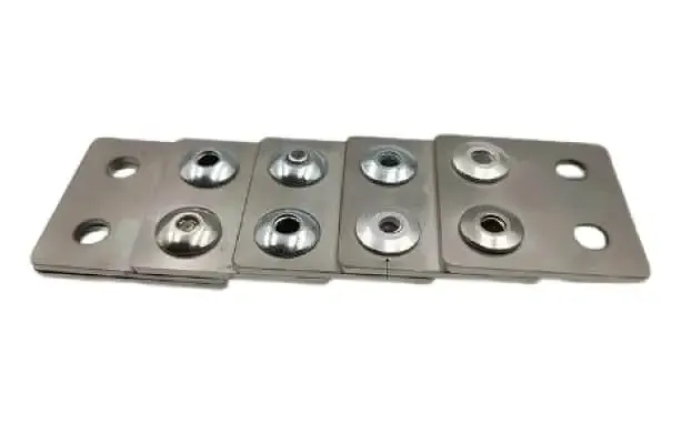 tamanho do furo porca rebite 1/4-20